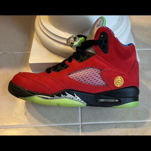 Jordan 5 Retro What The (GS) Good Condition! - Picture 4 of 6